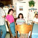 Floyd, Rosalie, Laurie, Mike, Gudrun & Michael
